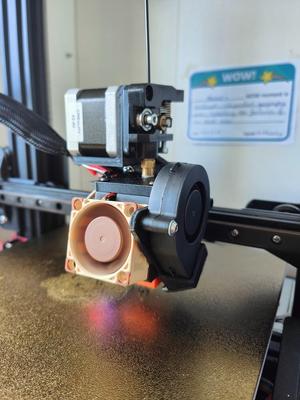 Ender 3 pro hotend fan duct - linear rail - bltouch (No support needed)