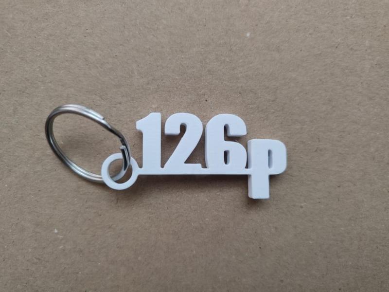 Keychain Fiat 126p