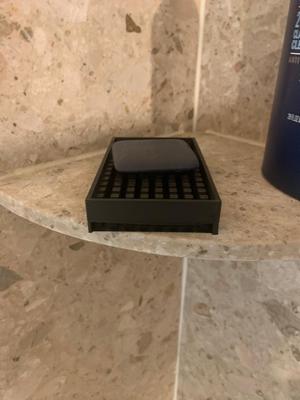 water draining soap holder