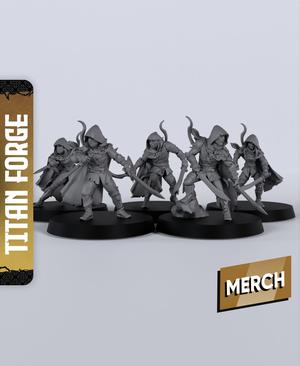 Sylvan Sentinels - With Free Dragon  - 5e DnD Inspired for RPG and Wargamers