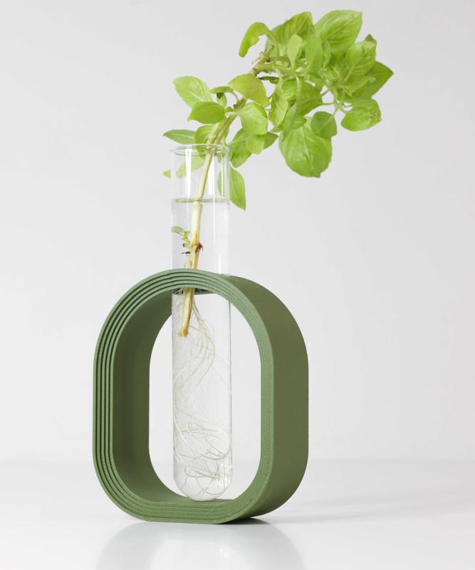 MODERN PLANT PROPAGATION HOLDER: GLASS TUBE STAND FOR EASY GROWTH