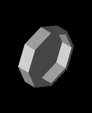 Octagonal Dice Tray W/ Lid