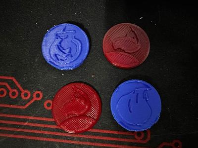 Kitsune of Foxes & Fools Tokens