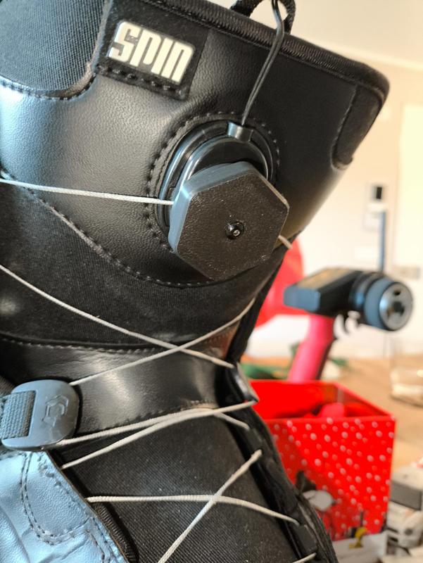 snowboard boa attachment