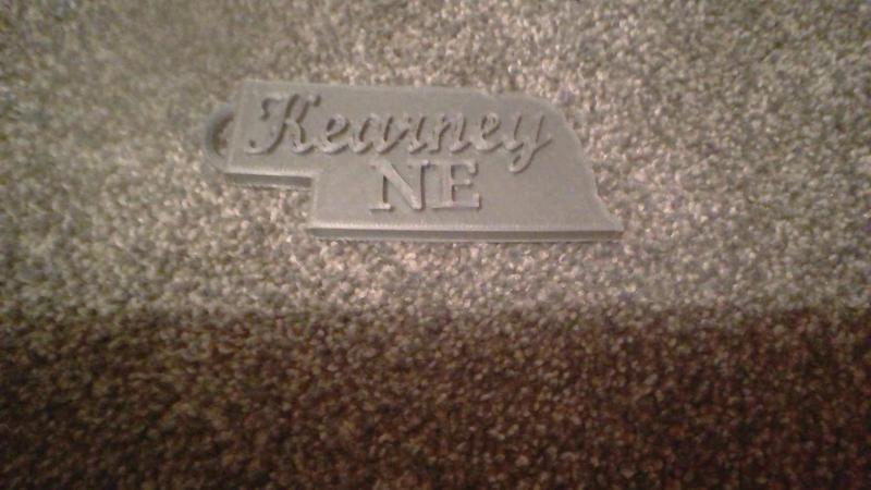 United States Keychain (Customizable)