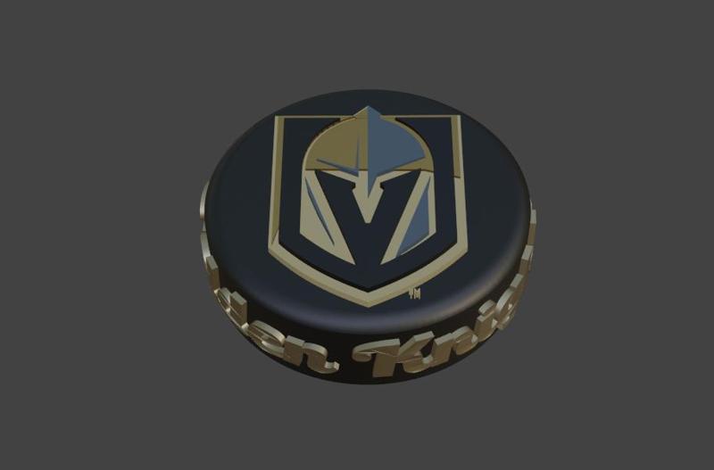 Las Vegas Golden Knights Hockey Puck