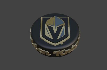 Las Vegas Golden Knights Hockey Puck