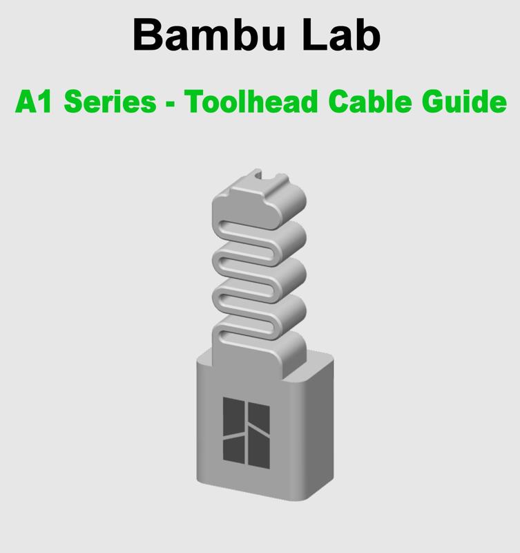 Bambu Lab A1 Series - Toolhead Cable Guide