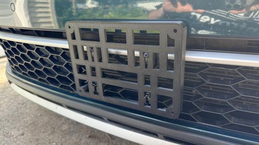 2018 Volkswagen Golf Alltrack Front License Plate Bracket