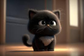 cute 3D cat