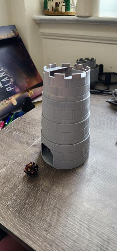 Collapsible Dice Tower