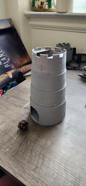 Collapsible Dice Tower