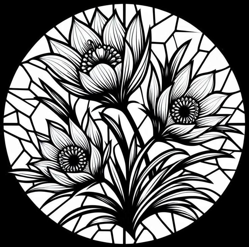 Wall art: Horseradish (two colours)