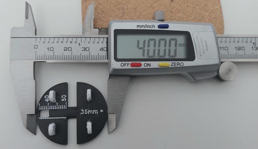 Internal gauge: 35 to 50 mm
