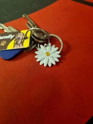 Daisy keychain