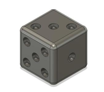 Dice test model