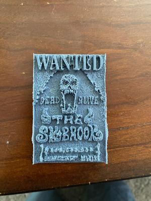 Soul King Brook Post Wano bounty poster