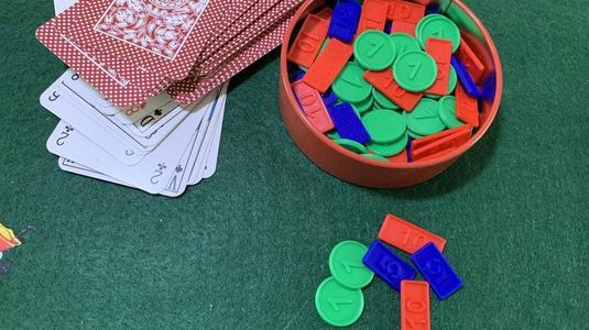 Jetons pour jeu de plateau