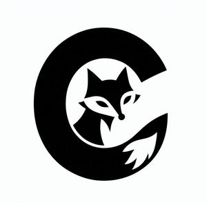 Fox alphabet: Letter C (version 2)