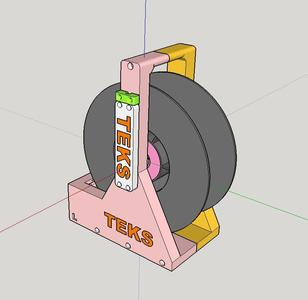 Cable clip holder 6mm