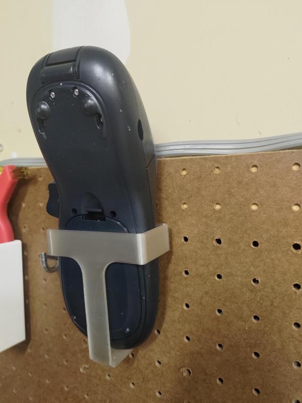 Dymo LetraTag holder for Sy's Peglock