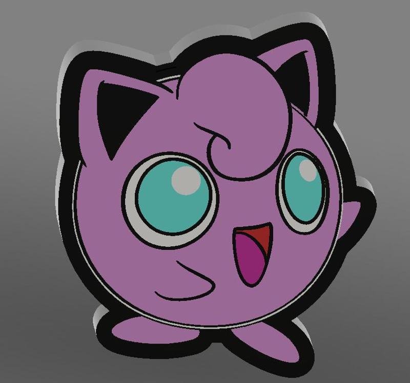 Jigglypuff Lightbox Pokemon