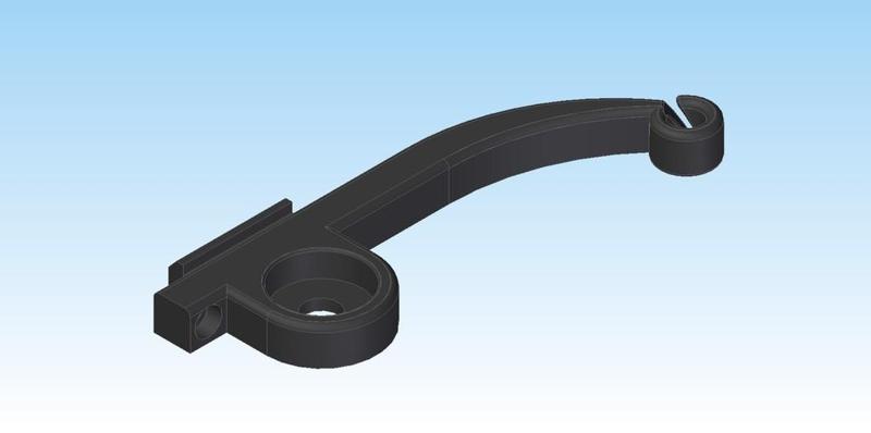 Ender 3 Filament guide and leadscrew support