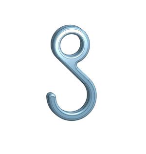 Hook with closed end