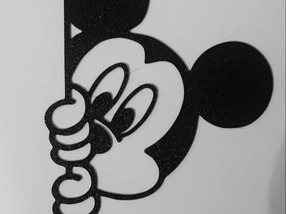 Mickey mouse wall art decor