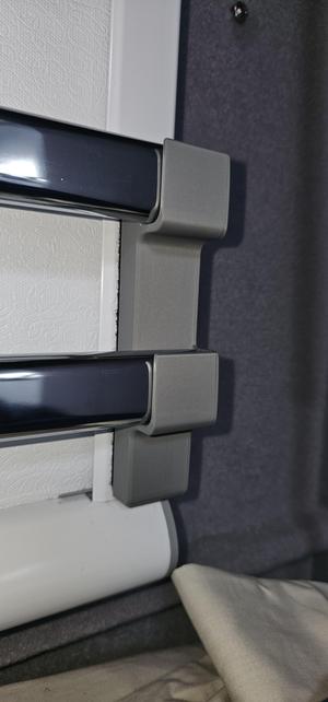 Caravan window bar bracket