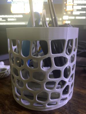 GeoBasket - Stylish and Functional Openwork Basket