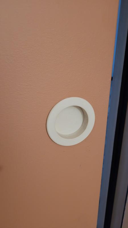 Pocket door handle set