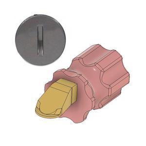 screw driver for plastic end cap
