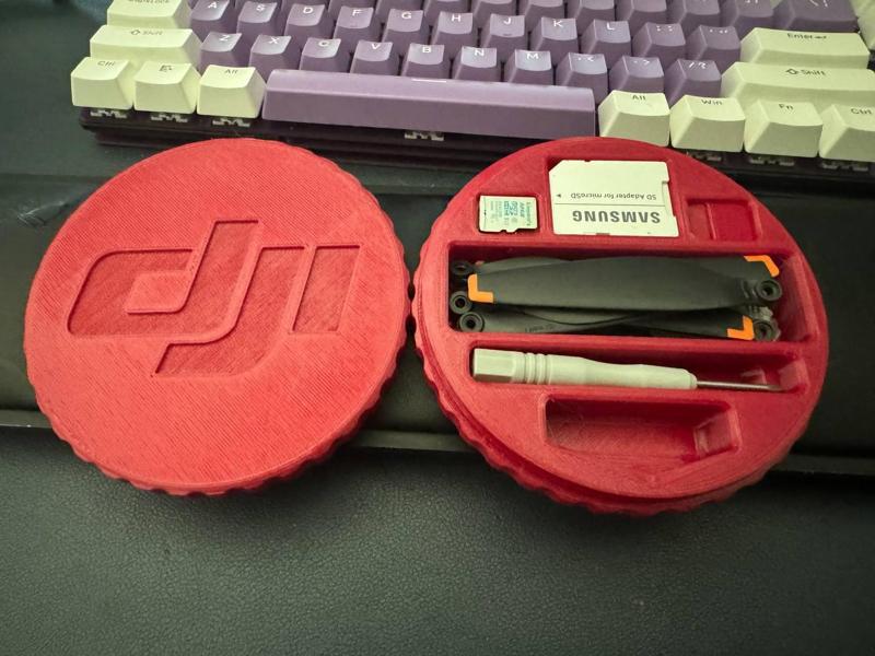 Dji Logo top cover for extra room storage case