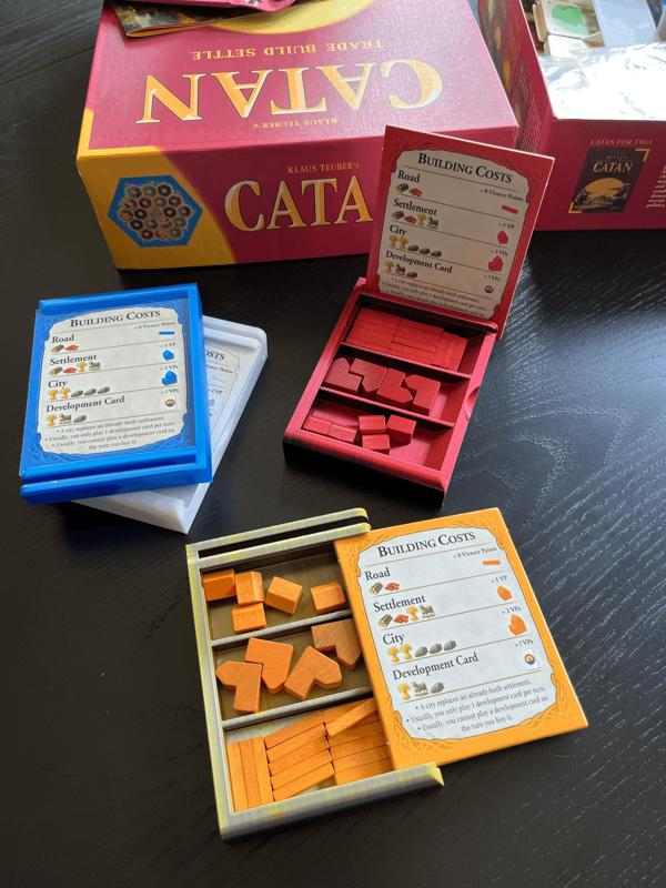 Catan player box