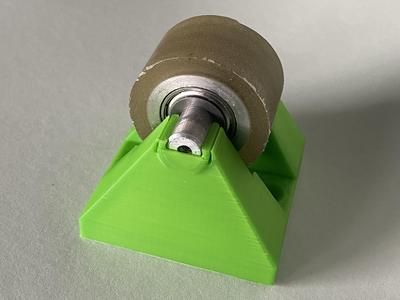 Support Rollers for Bedside Cabinet