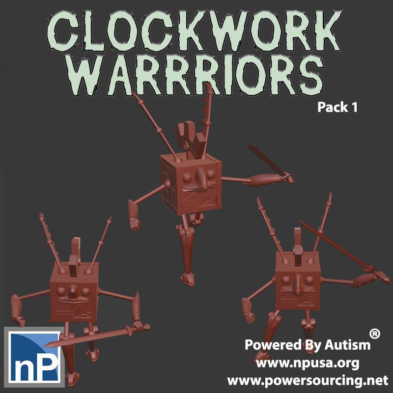 Modrons / Clockwork Warriors - Group 1