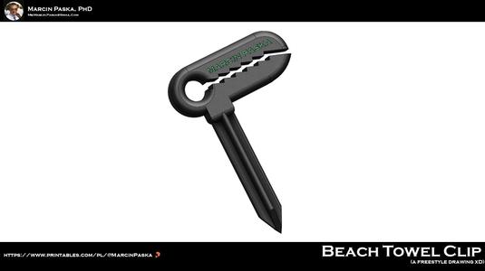 Beach Towel Clip