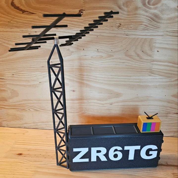 Amateur Radio Station Callsign Display