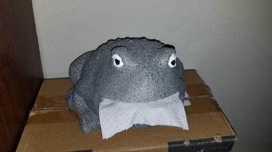 Toilet Paper Frog