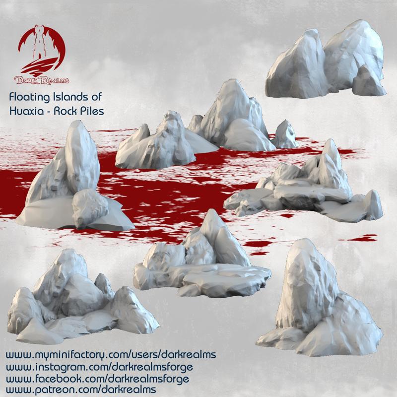 Dark Realms Huaxia - Rock Piles