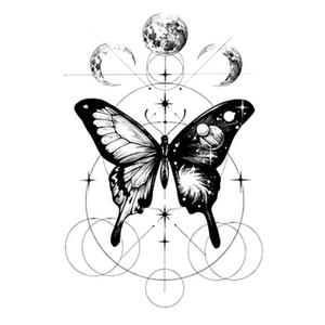 geometric butterfly