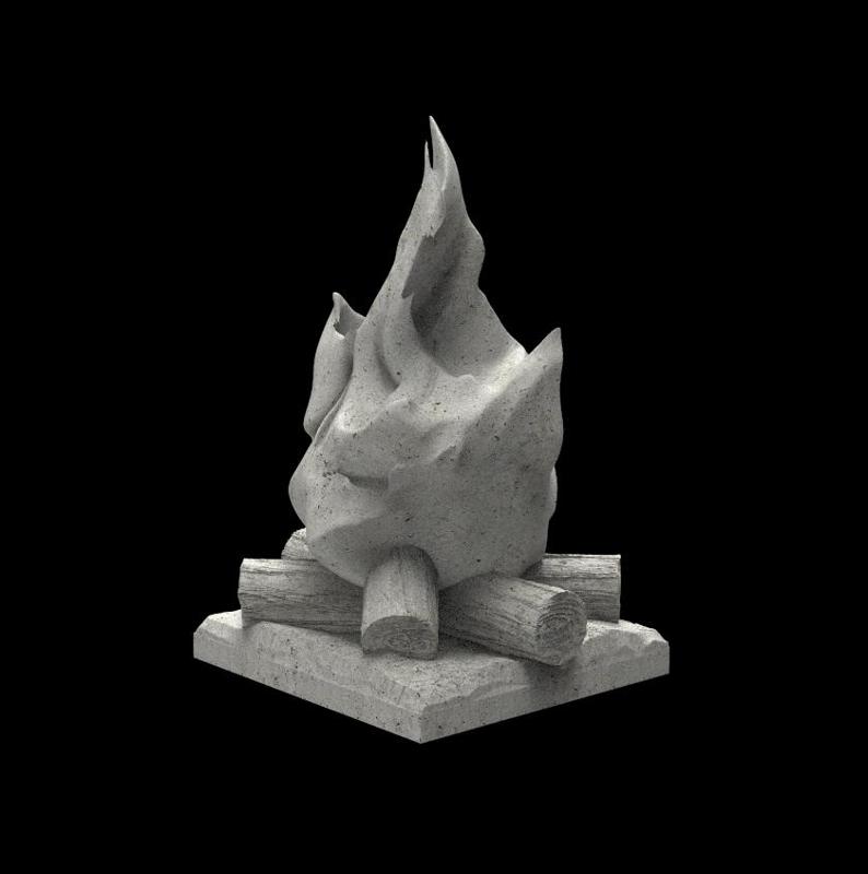 Camp Fire :: Decoration B509