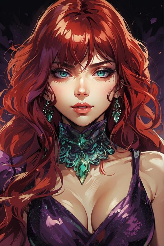 Gorgeous Red + puzzle