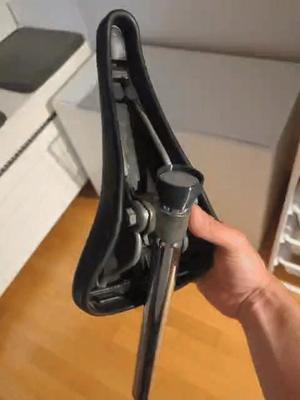 AirTag holder for bike saddle