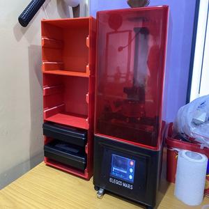 4bay/6bay Storage Box for Elegoo Mars/Pro Resin Vat