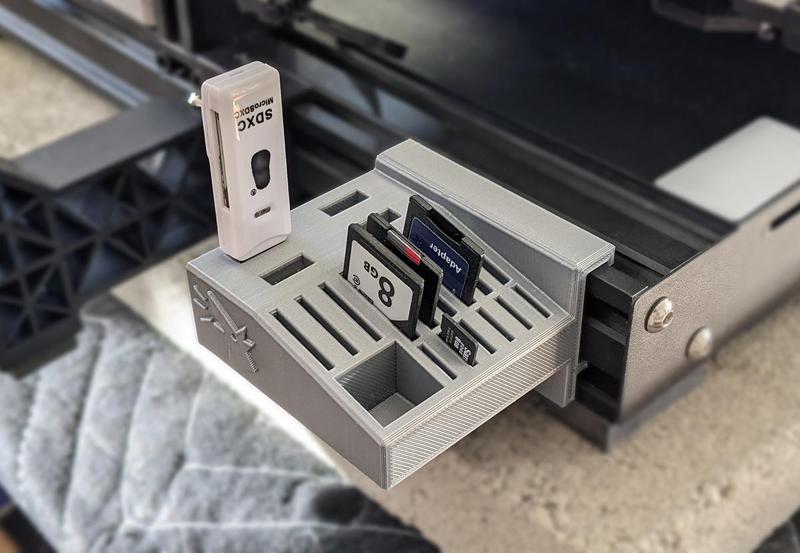 Creality CR6 SE USB SD Card holder