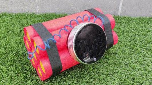 Dynamite countdown clock timer