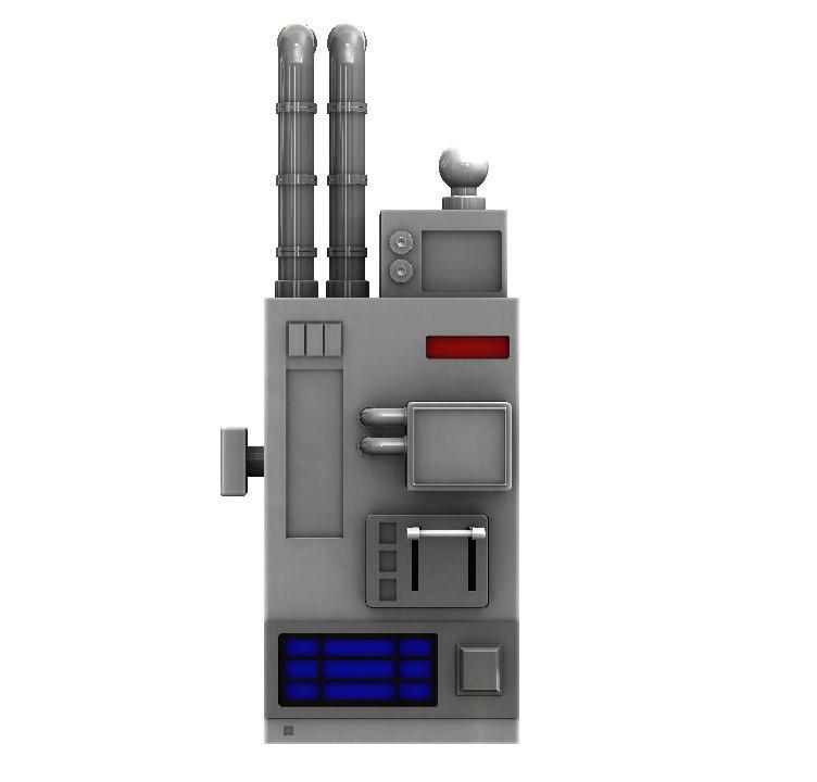 Donatello Lab Machine 1:12 prop