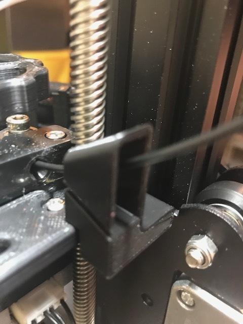 Filament Guide Compatible with Bullseye Duct